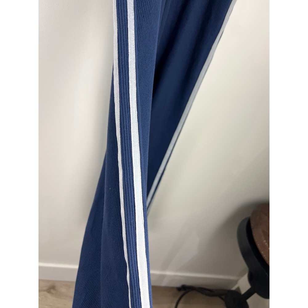 Halara Ribbed SoCinched High Waisted Tummy Control Drawstring Wide Leg Pant S R - Picture 4 of 16